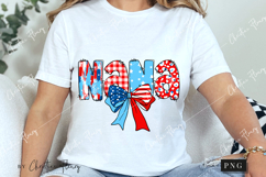 Coquette 4th Of July Nana PNG | 4th Of July PNG Product Image 3
