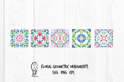 Floral Mandalas and Square Ornaments Product Image 1