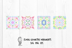 floral geometric ornaments Product Image 1