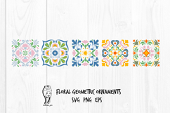 Floral Mandalas and Square Ornaments Product Image 1