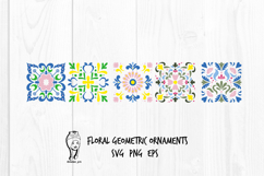 Floral Mandalas and Square Ornaments Product Image 1