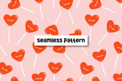 Love seamless pattern. Love pattern. Product Image 1