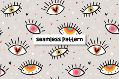 Eyes seamless pattern. Product Image 1