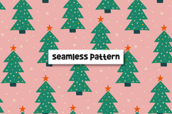Christmas seamless pattern. Christmas digital paper Product Image 1