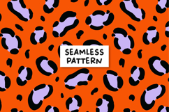 Leopard seamless pattern. Leopard texture. Animal print Product Image 1