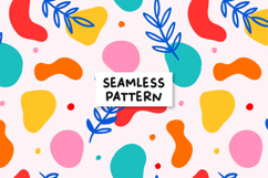 Colorful pattern with abstract shapes Product Image 1
