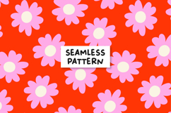 Floral seamless pattern. Flowers pattern. Spring pattern Product Image 1
