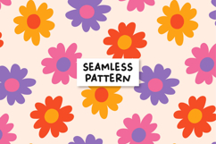 Floral seamless pattern. Spring seamless pattern. Product Image 1