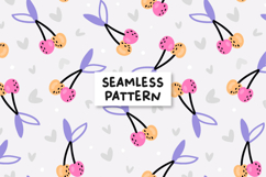 Cherries seamless pattern. Cherry pattern. Product Image 1