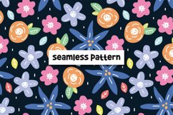 Floral pattern. Floral background. Seamless pattern. Spring. Product Image 1