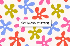 Abstract floral seamless pattern. Floral seamless file. Product Image 1