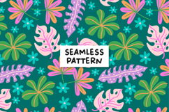 Tropical seamless pattern. Tropical pattern. Summer pattern Product Image 1