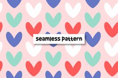 Heart pattern. Love background Product Image 1
