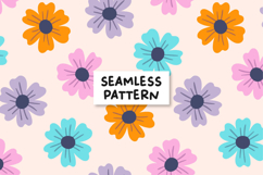 Floral Seamless Pattern Floral Sublimation Design Product Image 1