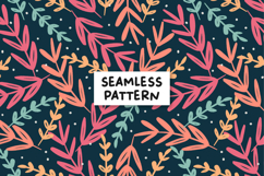 Floral seamless pattern. Floral background Product Image 1