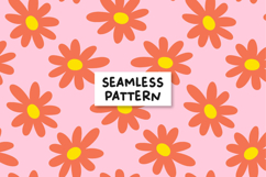 Spring Floral Seamless Pattern Flowers Digital Paper Product Image 1