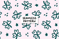 Clover Seamless Pattern St Patricks Pattern Product Image 1