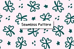 Clover Seamless Pattern St Patricks Pattern Product Image 1