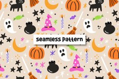 Halloween seamless pattern. Halloween digital paper. Product Image 1