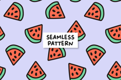 Watermelon Pattern Watermelon Digital Paper Product Image 1