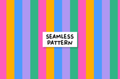Retro Stripes Pattern Summer Stripes Background Product Image 1