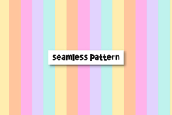Pastel Stripes Pattern Spring Stripes Background Summer Product Image 1