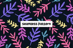 Seamless pattern with colored branches Product Image 1
