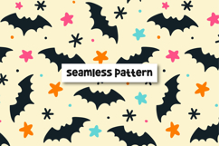 Bat Seamless Pattern Haloween Bats Pattern Product Image 1