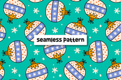 Christmas Seamless Background Christmas Pattern Product Image 1