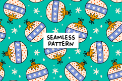 Christmas Seamless Background Christmas Pattern Product Image 1