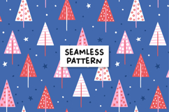 Christmas pattern. Christmas background. Christmas wallpaper Product Image 1
