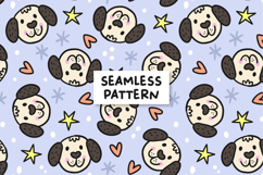 Dog Pattern Dog Background Cute Dog Seamless Pattern Product Image 1