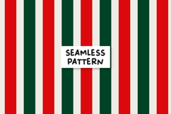 Christmas Stripes Pattern Red Green Stripes Background Product Image 1