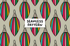 Christmas Decoration Pattern Christmas Seamless Background Product Image 1