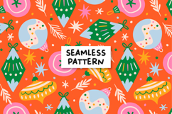 Christmas Pattern Christmas Background Product Image 1