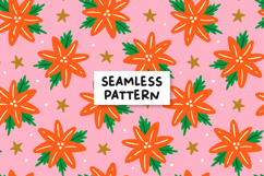 Christmas Background Christmas Seamless Pattern Product Image 1
