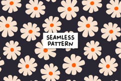 Flowers Pattern Floral Digital Paper Floral Background Product Image 1