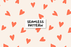 Hearts Pattern Love Background Product Image 1
