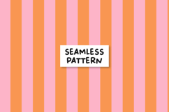 Pink Orange Stripes Pattern Pink Stripes Background. Product Image 1