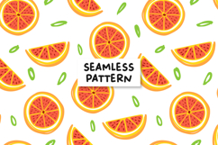 Orange Pattern Summer Orange Backgound. Product Image 1