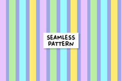 Stripes Pattern Pastel Stripes Background Lines Seamless. Product Image 1