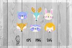 animal hand drawn cute Funny Kawaii Product Image 1