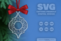 Pattern Arabesque Ornament Christmas Lasercut Product Image 3