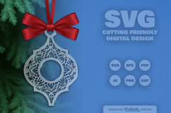 Pattern Arabesque Ornament Christmas Lasercut Product Image 3