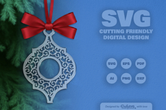 Pattern Arabesque Ornament Christmas Lasercut Product Image 1