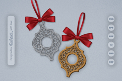 Pattern Arabesque Ornament Christmas Lasercut Product Image 3