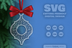 Pattern Arabesque Ornament Christmas Lasercut Product Image 2