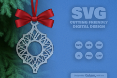 Pattern Arabesque Ornament Christmas Lasercut Product Image 2