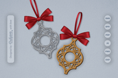 Pattern Arabesque Ornament Christmas Lasercut Product Image 2