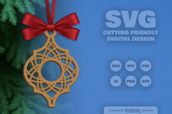 Pattern Arabesque Ornament Christmas Lasercut Product Image 2